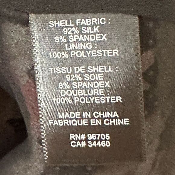 Rebecca Taylor Black Floral Kamea Fleur Silk Dress  | Size 8 - Picture 11 of 12